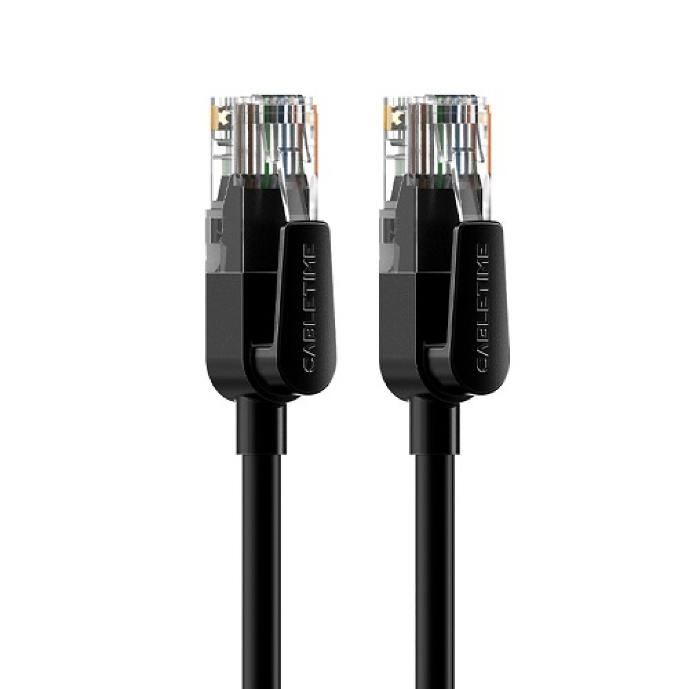 Cable Cat6 UTP, 2m, black